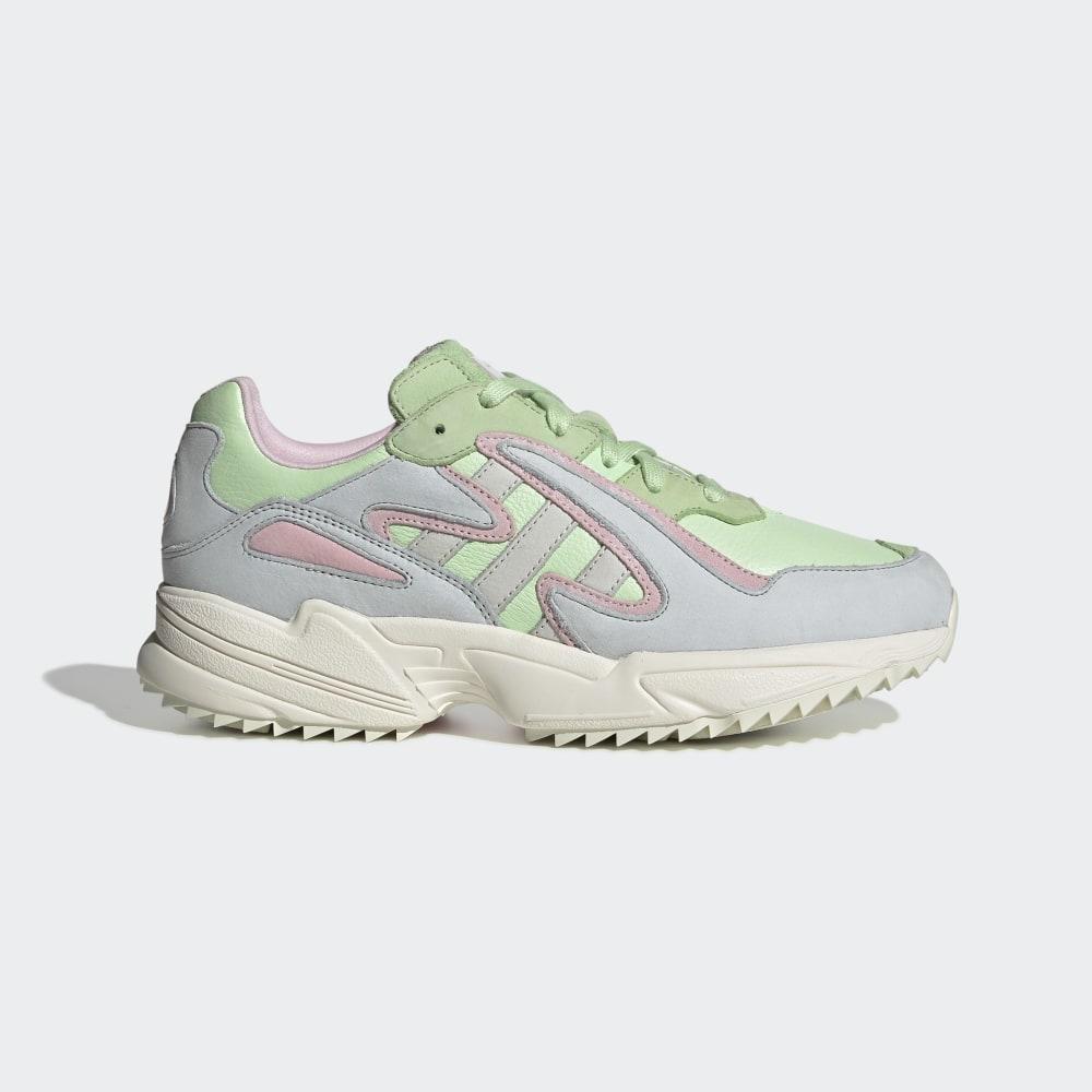 Originals Adidas Yung-96 Chasm Barbati Romania - Verzi/Albi/Albastri EE8008